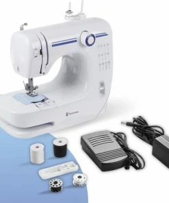 Beste recensies van ???? Trendwares Naaimachine SM-608 - 12-patronen Incl. Accessoires - Blauw ????