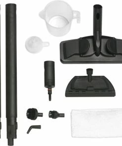 Goedkoop ???? Bestron Stoomreiniger Inclusief 12-delig Accessoirepakket, Met Kinderbeveiliging & 10m Actieradius, 4 Bar Stoomdruk, Ideaal Voor Badkamers En Keukens, 1500W, Kleur: Geel ???? -Yoshiko Shop 550x540 2