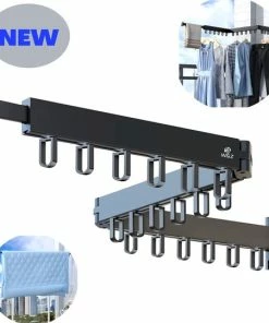 Beste recensies van ???? W&Z Droogrek Zonder Boren Inklapbaar Universeel Wasrek - Zwart ????