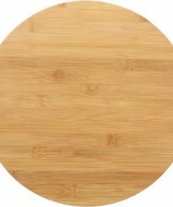 Groothandel ???? Merkloos Draaiplateau - Borrelplank -Tapasplank – 360º Roterende Draaischijf - Hapjes Plank Massief Hout – ⌀ 40CM ????