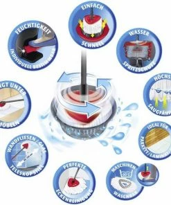 Hete verkoop ???? Vileda Turbo Mopset - Pedaalsysteem - 6L ???? -Yoshiko Shop 550x544 8