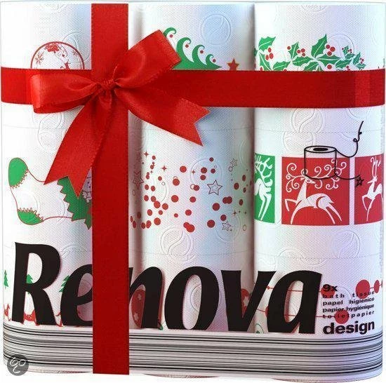 Groothandel ???? Renova Kerst Toiletpapier - Xmas Papier - Toiletpapier Kerstmis ???? 3 Groothandel ???? Renova Kerst Toiletpapier - Xmas Papier - Toiletpapier Kerstmis ????