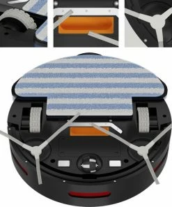 Kopen ???? Looki 3-in-1 Robotstofzuiger Met Dweilfunctie - Automatisch - Met Laadstation - Draadloze Robot Stofzuiger - 45DB - Zwart ???? -Yoshiko Shop 550x546 6