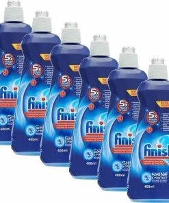 Beste deal ❤️ Finish Glansspoelmiddel Regular Vaatwasmiddel - 6x 400 ML - Voordeelpak ????