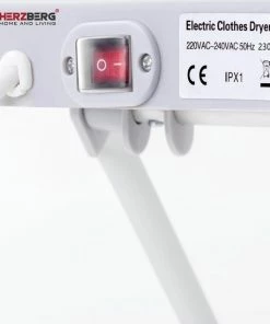 Beste deal ???? Herzberg: Elektrisch Droogrek Groot - Verwarmd Wasrek - Opvouwbaar - Snel Droog Wasrek ???? -Yoshiko Shop 550x549 10