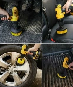 Uitgang ❤️ Merkloos 4 Delige Schoonmaak Borstelset Voor In De Boormachine - Universeel - Top 4 Schoonmaakborstel ???? -Yoshiko Shop 550x549 63