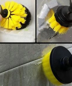 Uitgang ❤️ Merkloos 4 Delige Schoonmaak Borstelset Voor In De Boormachine - Universeel - Top 4 Schoonmaakborstel ???? -Yoshiko Shop 550x549 64