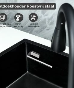 Goedkoop ???? Lopoleis Vaatdoekhouder Magnetisch RVS – Keuken Organizers – Keuken Accessoires - Aanrecht Organiser ✔️ -Yoshiko Shop 550x550 1000