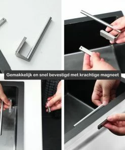 Goedkoop ???? Lopoleis Vaatdoekhouder Magnetisch RVS – Keuken Organizers – Keuken Accessoires - Aanrecht Organiser ✔️ -Yoshiko Shop 550x550 1002