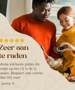 Beste recensies van ❤️ Comforder 12 Glazen Kruidenpotjes Met Strooideksel - Vierkante Kruidenstrooier - Complete Set Met Stickers, Trechter, Stift En Borstel ✔️ -Yoshiko Shop 550x550 1025