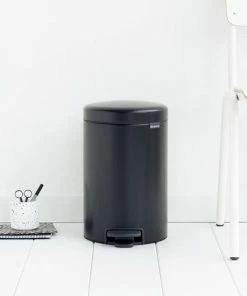Gloednieuw ???? Brabantia NewIcon Prullenbak - 12 L - Matt Black ???? -Yoshiko Shop 550x550 1031