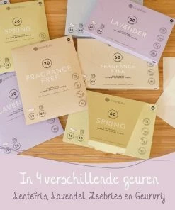 Nieuw ???? Cosmeau Wasmiddel Wasstrips 60 Wasbeurten Geurvrij Geurloos Wasvellen Detergent Sheets - Plasticvrij Biologisch Cosmo Cosmea Kosmo ???? -Yoshiko Shop 550x550 1073