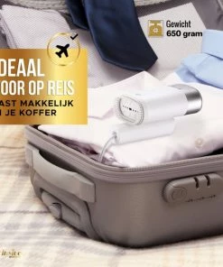 Coupon ???? Xclusive-lifestyle® Easy-Compact Kledingstomer - Thuis En Op Reis - Gordijnen, Stoffen En Meubels - Kleding Stomer - Handstomer - Incl. Reis-etui En Kledinghaakje ???? -Yoshiko Shop 550x550 1107