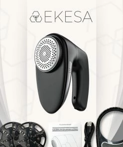 Beste Verkoop ⭐ Ekesa Pluizenverwijderaar - Ontpluizer - 2022 Model - Draadloos En Oplaadbaar - 2 Gratis Scheerkoppen ????