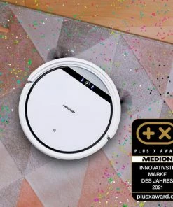 Beste deal ???? Medion E32 - Robotstofzuiger - Met Afstandsbediening - Wit/Zwart ⌛ -Yoshiko Shop 550x550 1123