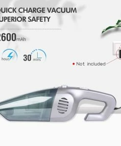 Hete verkoop ???? Fuegobird Handstofzuiger, Kruimelzuiger, Draadloze Stofzuiger, Fityou Mini-stofzuiger 7000pa 120 W Nat-droog Handstofzuiger, 2600 MAh USB-stofzuiger, Lichtgewicht Stofzuiger Voor Thuis, Auto En Huisdier - Grijs ???? -Yoshiko Shop 550x550 113