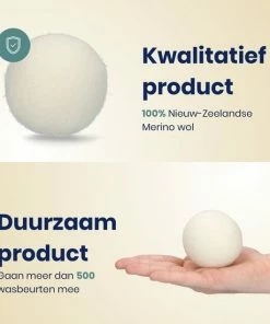 Aanbiedingen ???? Wooly Drogerballen - 6 Wasdroger Ballen - Duurzaam - Wol - Herbruikbare Wasballen - Wasbol - Wasverzachter ???? -Yoshiko Shop 550x550 1136