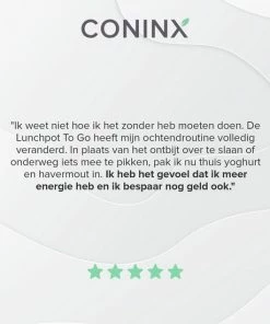 Beste deal ???? Coninx Yoghurtbeker To Go - Muesli Beker To Go - Lunchbeker - Mueslibeker 640ml (450ml+190ml) - Roze ⌛ -Yoshiko Shop 550x550 1161