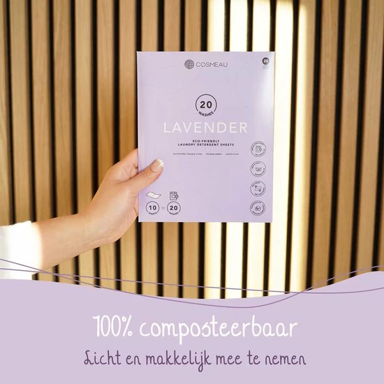 Top 10 ???? Cosmeau Wasstrips 20 Wasbeurten Lavendel Wasmiddel Wasvellen Detergent Sheets Eco Laundry Strips - Plasticvrij Biologisch Eco ???? 12 Top 10 ???? Cosmeau Wasstrips 20 Wasbeurten Lavendel Wasmiddel Wasvellen Detergent Sheets Eco Laundry Strips - Plasticvrij Biologisch Eco ???? - Afbeelding 10