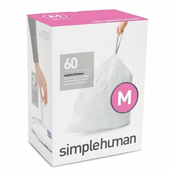 Uitgang ???? Simplehuman Afvalzakken Code M - 45 Liter - 60 Stuks ???? 3 Uitgang ???? Simplehuman Afvalzakken Code M - 45 Liter - 60 Stuks ????