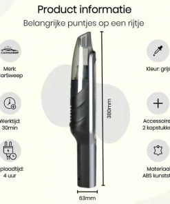 Hete verkoop ???? CarSweep™ - Oplaadbare Autostofzuiger - Kruimeldief - Handstofzuiger - Auto Stofzuiger - Kleine Stofzuiger- Geschikt Voor In De Auto En In Huis - Draadloze Stofzuiger ???? -Yoshiko Shop 550x550 1240