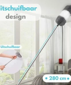 Goedkoop ???? VAIVE Plumeau Uitschuifbaar - Stoffer - Duster - Ragebol Met Telescoopsteel ❤️ -Yoshiko Shop 550x550 125