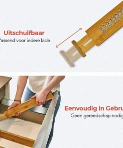 Hete verkoop ???? KitchenBrothers Ladeverdeler - Lade Organizer - Uitschuifbaar - Verstelbaar - 4 Stuks - Bamboe ???? 13 Hete verkoop ???? KitchenBrothers Ladeverdeler - Lade Organizer - Uitschuifbaar - Verstelbaar - 4 Stuks - Bamboe ???? -Yoshiko Shop 550x550 1257