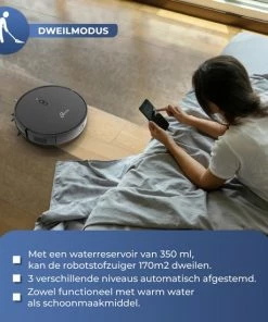 Uitgang ???? Merkloos Tjilla C100 Robotstofzuiger Met Dweilfunctie Extra Krachtig - V-SLAM - 30 Dagen Gratis Uittesten - Nederlandse Productie ???? -Yoshiko Shop 550x550 1314