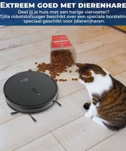 Uitgang ???? Merkloos Tjilla C100 Robotstofzuiger Met Dweilfunctie Extra Krachtig - V-SLAM - 30 Dagen Gratis Uittesten - Nederlandse Productie ???? -Yoshiko Shop 550x550 1317
