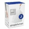 Flash-uitverkoop ???? Simplehuman Afvalzakken Code J - 30-45 Liter - 60 Stuks ???? -Yoshiko Shop 550x550 1320