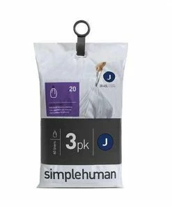 Flash-uitverkoop ???? Simplehuman Afvalzakken Code J - 30-45 Liter - 60 Stuks ???? -Yoshiko Shop 550x550 1321