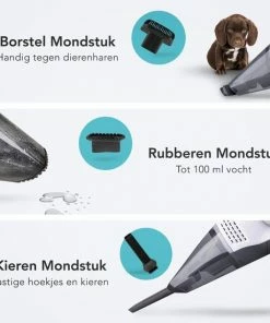 Goedkoop ⭐ LifeGoods Kruimelzuiger - Snoerloos - HEPA Filter - Donkergrijs - Incl. Opzetstukken ???? -Yoshiko Shop 550x550 1329