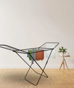 Uitgang ???? Niceey Droogrek - Wasrek - Opvouwbaar Droogrek - 18 M - Zwart ???? -Yoshiko Shop 550x550 146