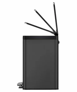 Nieuw ✔️ EKO EcoCasa III Recycling Pedaalemmer 20 + 9 L Zwart ???? -Yoshiko Shop 550x550 165
