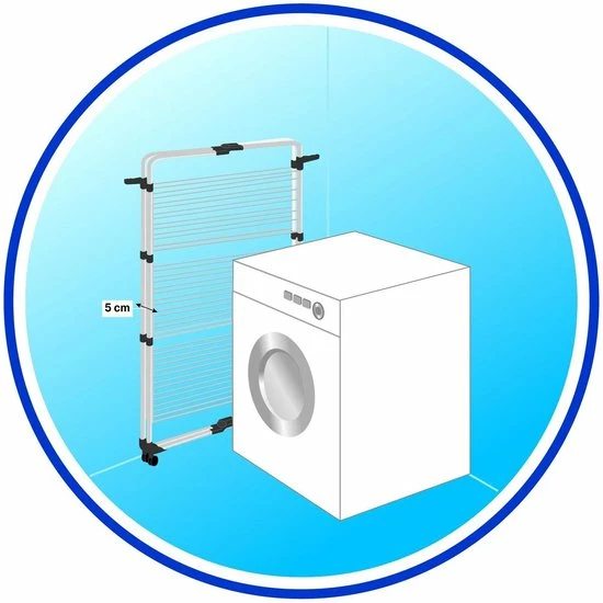 Hete verkoop ???? Vileda Mixer 3 Droogtoren - 30 M Drooglengte ???? 9 Hete verkoop ???? Vileda Mixer 3 Droogtoren - 30 M Drooglengte ???? - Afbeelding 7