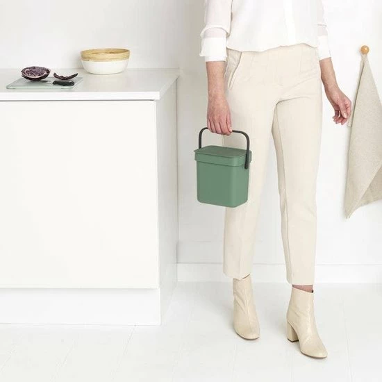 Beste Pirce ???? Brabantia Sort & Go Aanrecht Afvalbakje - 3 L - Fir Green ???? 13 Beste Pirce ???? Brabantia Sort & Go Aanrecht Afvalbakje - 3 L - Fir Green ???? - Afbeelding 11