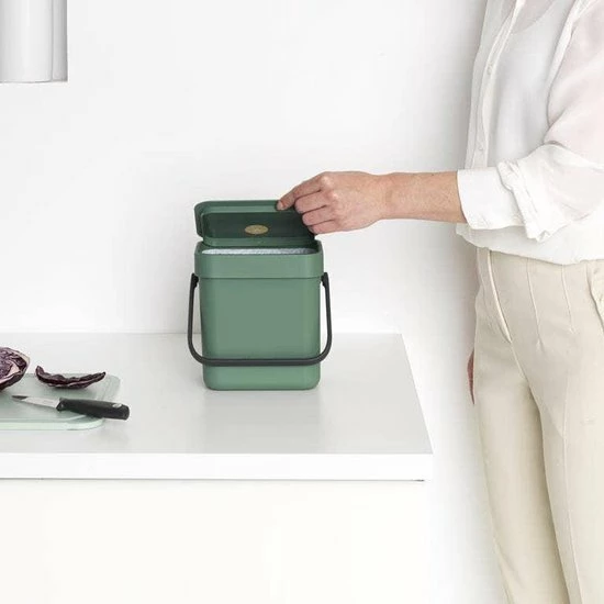 Beste Pirce ???? Brabantia Sort & Go Aanrecht Afvalbakje - 3 L - Fir Green ???? 15 Beste Pirce ???? Brabantia Sort & Go Aanrecht Afvalbakje - 3 L - Fir Green ???? - Afbeelding 13