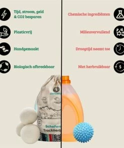 Nieuw ⌛ Q-chinchilla Chinchilla® Drogerballen XXL - Set Van 6 Stuks - Inclusief GRATIS Lavendel Geurolie - Herbruikbare Wasdrogerballen - Droogballen - Energiebesparing - Drogerballen Voor Wasdrogers - Wasbollen ✔️ -Yoshiko Shop 550x550 219