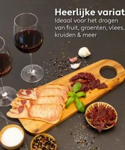 Top 10 ???? Vita5 Nobel PRO 6 Voedseldroger – Droogoven - RVS – 24-Uurs Timer – Led-bedieningspaneel – Dehydrator – 6 Laags ???? -Yoshiko Shop 550x550 259