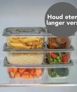 Promo ???? Lock&Lock Meal Prep Bakjes - Diepvriesbakjes - Vershoudbakjes Set Met Deksel - Magnetron Bakjes - Met 3 Compartimenten - Stevig En Herbruikbaar - BPA Vrij - Set Van 6 Stuks - 965ml ???? 18 Promo ???? Lock&Lock Meal Prep Bakjes - Diepvriesbakjes - Vershoudbakjes Set Met Deksel - Magnetron Bakjes - Met 3 Compartimenten - Stevig En Herbruikbaar - BPA Vrij - Set Van 6 Stuks - 965ml ???? -Yoshiko Shop 550x550 26