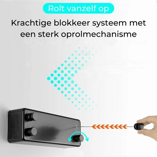 Kopen ???? Kwali. Waslijn Uittrekbaar - Waslijndraad Met Stalen Kern - Wasdraad - Wasrek Alternatief - Roldrooglijn - Uittrekbare Waslijn - 8,8 M Drooglengte ???? 7 Kopen ???? Kwali. Waslijn Uittrekbaar - Waslijndraad Met Stalen Kern - Wasdraad - Wasrek Alternatief - Roldrooglijn - Uittrekbare Waslijn - 8,8 M Drooglengte ???? - Afbeelding 5