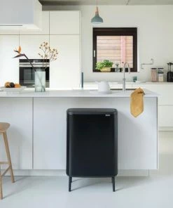 Gloednieuw ???? Brabantia - Bo Touch Bin Hi 60 L Matt Black ???? -Yoshiko Shop 550x550 333