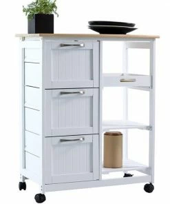 Korting ???? Anaterra Keukentrolley Op Wieltjes - Serveerwagen - Wit/Grenenhout - Met Lades - Rolwagen Keuken ???? 16 Korting ???? Anaterra Keukentrolley Op Wieltjes - Serveerwagen - Wit/Grenenhout - Met Lades - Rolwagen Keuken ???? -Yoshiko Shop 550x550 379