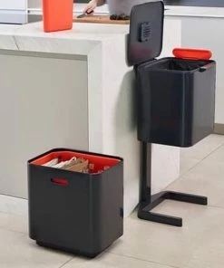 Gloednieuw ???? Joseph Joseph Intelligent Waste Totem - 60 Liter Inhoud - Met 3 Vakken - Grafiet ???? 40 Gloednieuw ???? Joseph Joseph Intelligent Waste Totem - 60 Liter Inhoud - Met 3 Vakken - Grafiet ???? -Yoshiko Shop 550x550 391