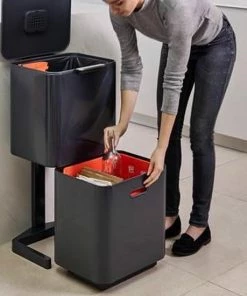 Gloednieuw ???? Joseph Joseph Intelligent Waste Totem - 60 Liter Inhoud - Met 3 Vakken - Grafiet ???? 41 Gloednieuw ???? Joseph Joseph Intelligent Waste Totem - 60 Liter Inhoud - Met 3 Vakken - Grafiet ???? -Yoshiko Shop 550x550 392