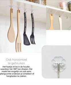 Top 10 ✔️ Merkwaar Zelfklevende Haken - 10 Stuks - Supersterk - Waterbestendig - Universeel Toepasbaar ???? -Yoshiko Shop 550x550 419