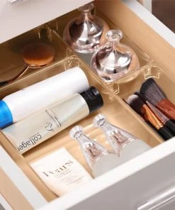 Gloednieuw ⭐ The Organisy Lade Organizer (Set Van 16) - Doorzichtig Keuken Bakjes - Keukenkastorganizers - Opbergbak / Bewaardoos / Opbergdoos / Lade / Schuiflade Verdeler / Indeling- Blikjes En Pakjes Houder - Fridge / Koelkast Organizer - Transparant Badkamer Opslag Bakje ???? -Yoshiko Shop 550x550 449