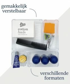 Gloednieuw ⭐ The Organisy Lade Organizer (Set Van 16) - Doorzichtig Keuken Bakjes - Keukenkastorganizers - Opbergbak / Bewaardoos / Opbergdoos / Lade / Schuiflade Verdeler / Indeling- Blikjes En Pakjes Houder - Fridge / Koelkast Organizer - Transparant Badkamer Opslag Bakje ???? -Yoshiko Shop 550x550 453