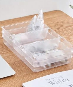 Gloednieuw ⭐ The Organisy Lade Organizer (Set Van 16) - Doorzichtig Keuken Bakjes - Keukenkastorganizers - Opbergbak / Bewaardoos / Opbergdoos / Lade / Schuiflade Verdeler / Indeling- Blikjes En Pakjes Houder - Fridge / Koelkast Organizer - Transparant Badkamer Opslag Bakje ???? -Yoshiko Shop 550x550 454