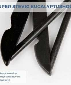 Goedkoop ⌛ LifeGoods Kledinghangers - 20 Stuks - Broeklat - Hout - Zwart ???? -Yoshiko Shop 550x550 49